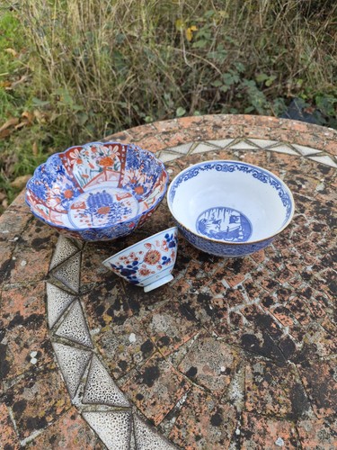 Japanese antique bowls - x,