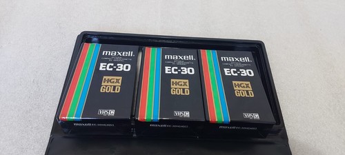 Maxell ec30 vhsc - x3,