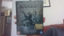 BRAVEHEART  -  UK BLURAY STEELBOOK   -   NEW  /  SEALED   -   PERFECT CONDITION