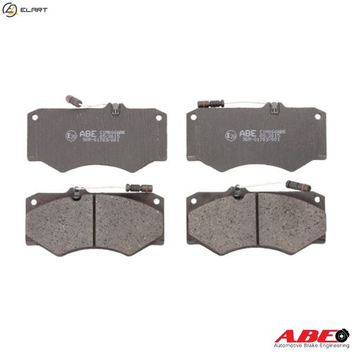 Brake pad set disc - brake,