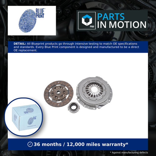 Clutch kit 3pc - kit,