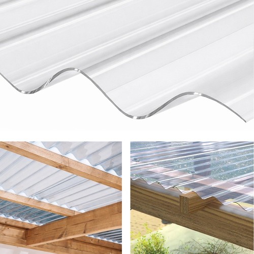 Clear plastic corrugated - plastic,