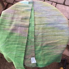 Clementine Baby Wrap "Wild Geese" Handwoven Carrier Green 3.8m Size 4 Sling 