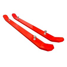 Yard box scraper steel skids - box,