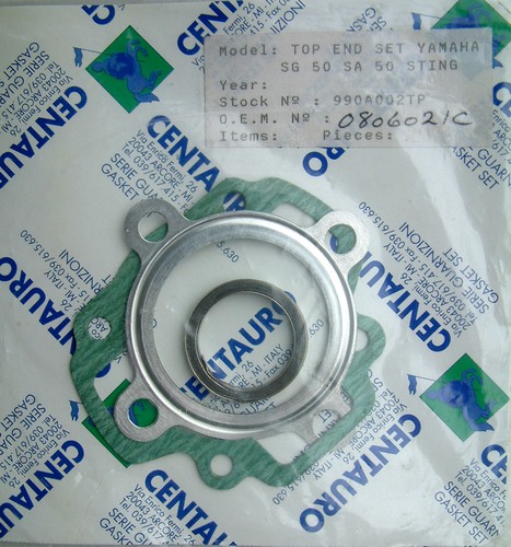 Centauro top end gasket - top,