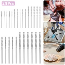 25pcs Diamond Twist Drill Bits