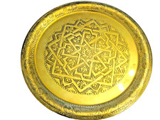 Vintage Indian BRASS TRAY