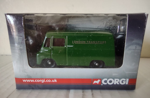 Corgi trackside morris van - morris,