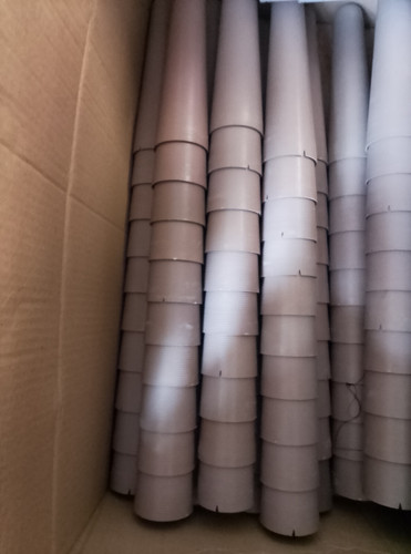 Large plastic yarn cones - 50,