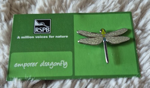 Rspb bird pin badge - rspb,