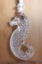 Waterford Crystal Christmas Tree Decoration - Seahorse Ornament