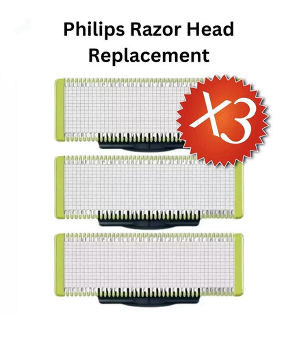 3pcs for philips - for, oneblade