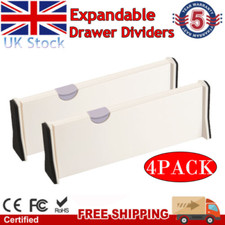 4 x Drawer Dividers Partition