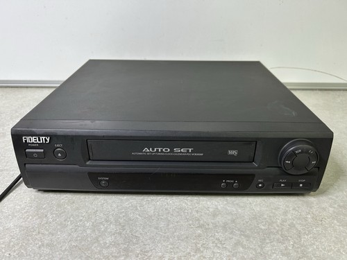Fidelity vcr2020f vhs - fidelity,