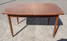 Vintage teak extending table - teak,