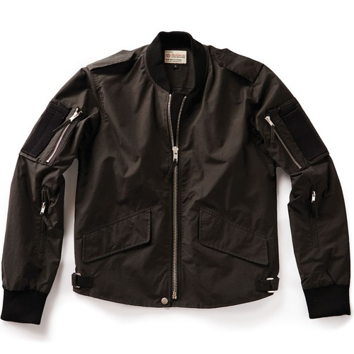 Red canoe flight jacket - canoe,