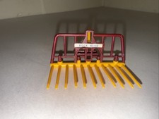 Vintage Britains Farm Buck Rake Model 9543 Circa 1973 For 1:32 Scale Tractor