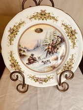 Aynsley 1986 Christmas Plate