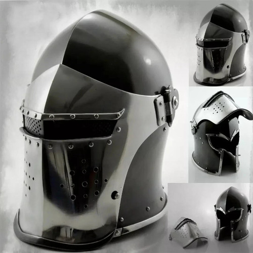 Deluxe super medieval barbute - deluxe,