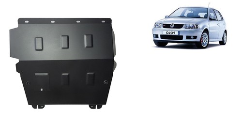 Steel skid plate sump guard - steel,