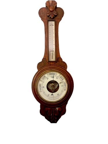 Antique banjo barometer - antique,