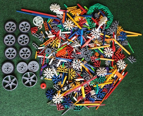 Knex joblot 600g cogs - -,