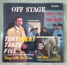 Tony Brent Off Stage Takes Five Tony Calls the Tunes Vocal 60s Easy Listening...
