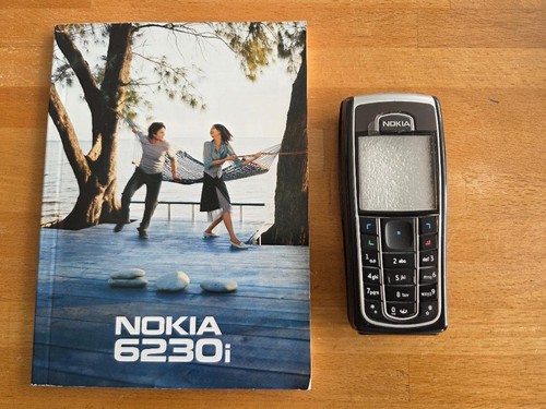 Nokia 6230i black phone cover - nokia,