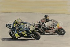 Barry Sheene & Valentino Rossi