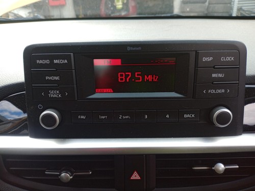 Kia picanto stereo radio head - picanto,