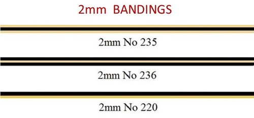2mm wide wood inlay - 2mm,