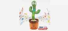 Dancing Talking Cactus Toy - Singing & Mimicking Plush Toy for Baby Boys & Girls