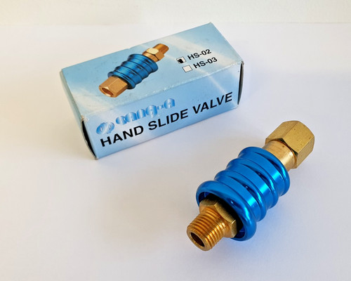 Hand slide valve - slide, air