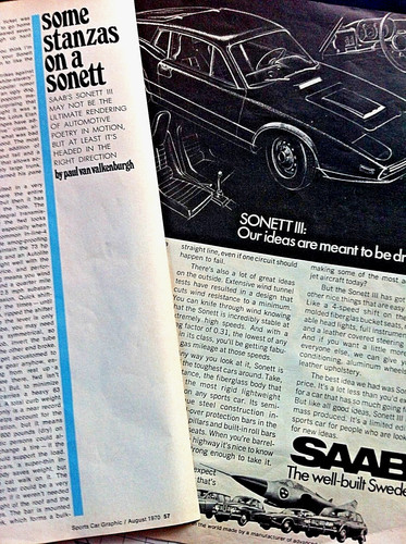 Saab sonett iii 1970 - -,