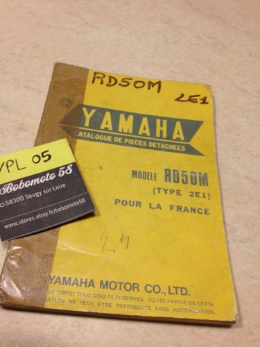 Yamaha parts list rd50m type - yamaha,