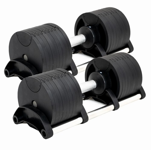 Adjustable dumbbell pair x - adjustable,
