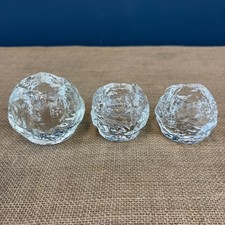 3 X VINTAGE 1973 KOSTA BODA