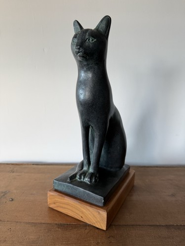 Mid century cat sculpture - mid,