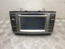 2015 TOYOTA AVENSIS RADIO CD MEDIA PLAYER HEAD UNIT 86140-05090