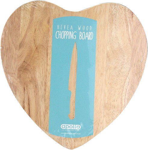 Apollo heart wooden chopping - heart,