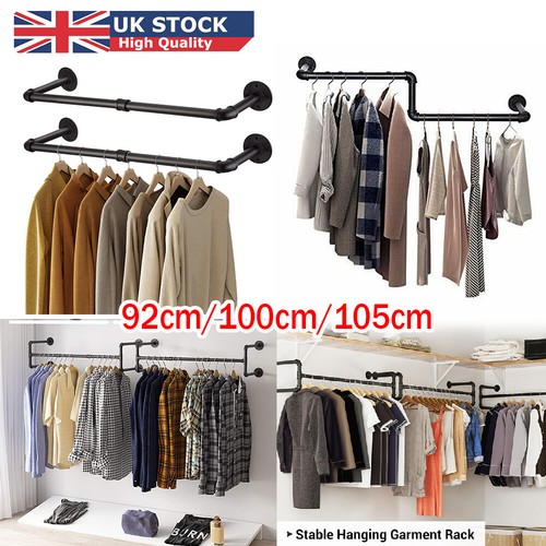 Industrial pipe clothing rack - clothing,