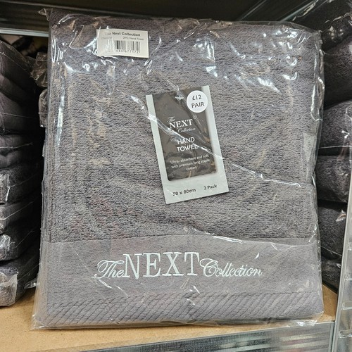 Embroidered cotton towels - cotton,