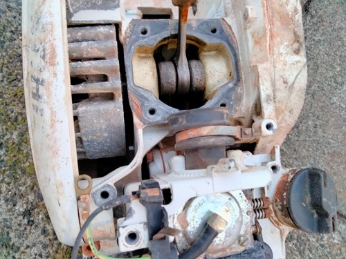 Stihl ts400 engine casing with - casing,