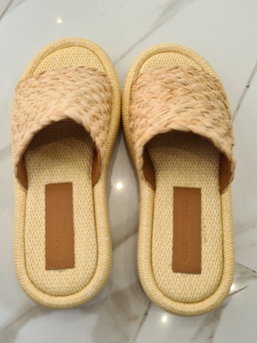 Clergerie beige natural raffia - clergerie,