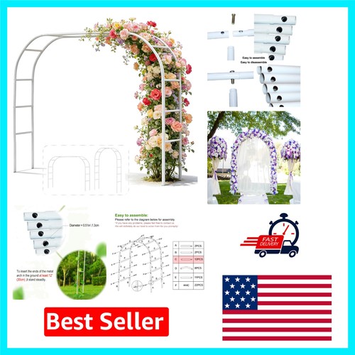 Elegant metal wedding arch - arch,
