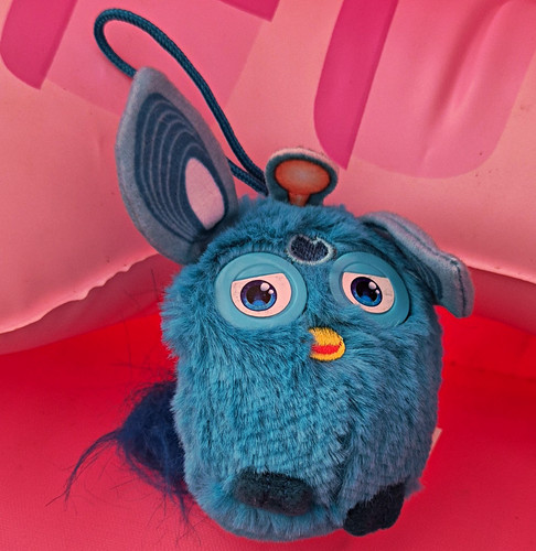 Mcdonald furby blue plush - mcdonald's,