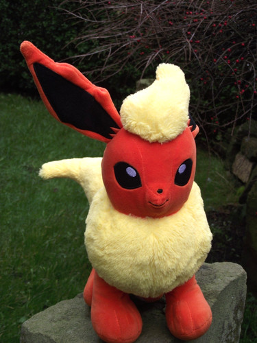 Pokemon fire type flareon - fire-type,