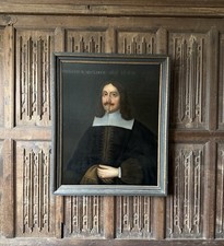 Large Antique 17th Century Oil