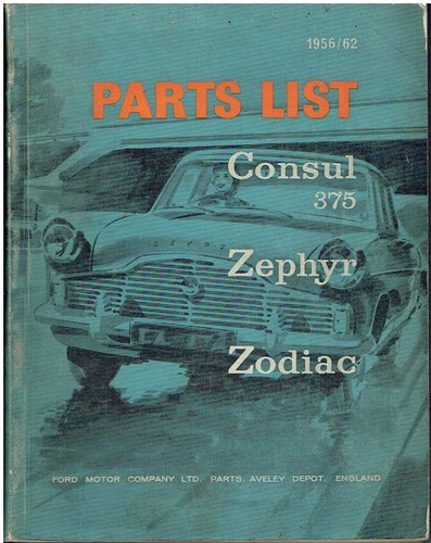 Ford consul zephyr zodiac - ford, mk2