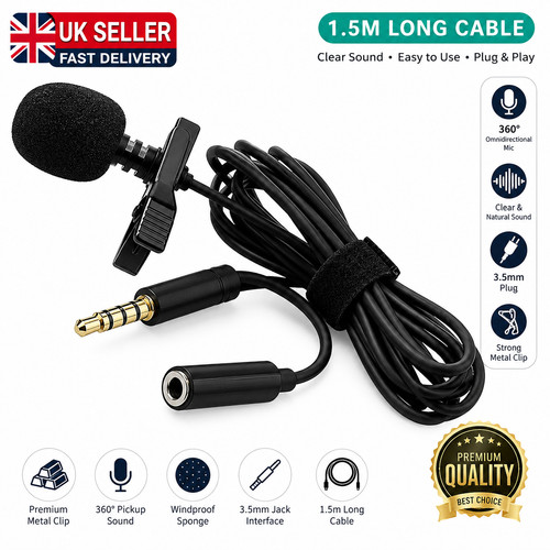 5mm mini lavalier - lavalier, clip-on
